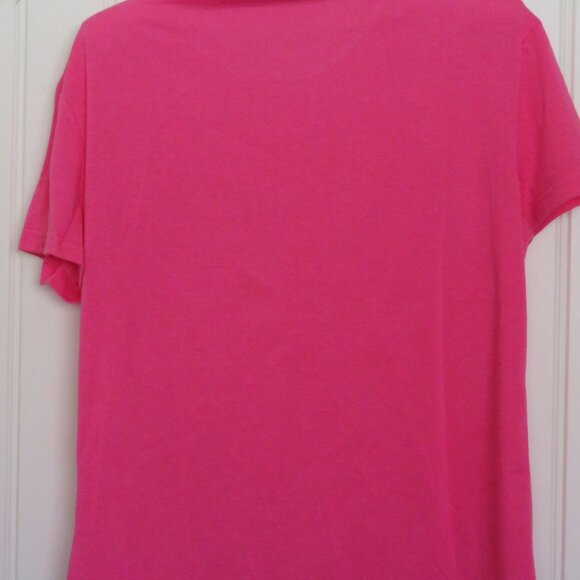 NWOT Pink CAT Tee Shirt Small (F66) - Picture 3 of 4